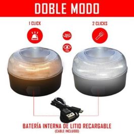 Luz de Emergencia V16 Homologada PC-184 Elbe - Seguridad para Coche y Moto, Visible 1km Luz de Emergencia V16 Homologada PC-184 Elbe - Seguridad para Coche y Moto, Visible 1km