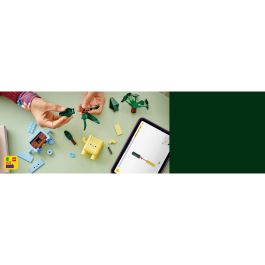 LEGO 10349 Botanicals Plantas Felices Set de Construcción - Drácena y Pilea con Macetas Intercambiables para Decoración