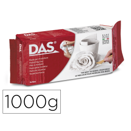 Das Pasta das blanca para modelar seca sin coccion 1000 gr