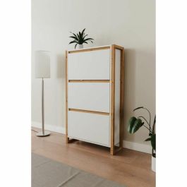 Zapatero Blanco Roble 70 x 25 x 125 cm
