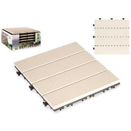 Baldosa Composite Beige Ibergarden 30X2CM (6 Unidades) Precio: 37.50000056. SKU: B13BA7YEHN