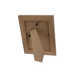 Marco Foto 13X18 Moderno DKD Home Decor Beige Marron 2 x 24 x 19 cm (4 Unidades)