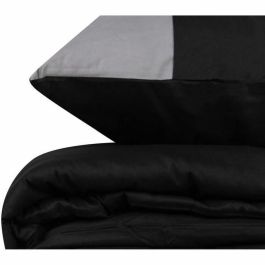 Lidl Juego de Cama 220x240 cm + 2 Fundas Almohada 60x60 cm 100% Algodón Negro