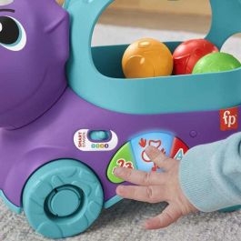 Dinosaurio de juguete arrastre fisher-price. con luces y sonidos. incluye bolas Dinosaurio de juguete arrastre fisher-price. con luces y sonidos. incluye bolas