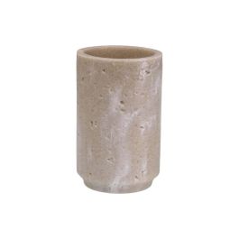 Portacepillos de Dientes Versa Blanco Resina 6,9 x 10,2 x 6,9 cm