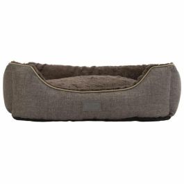 Cesta Samuel KERBL - 50 x 40 x 15 cm - Plateado y gris - Para perro