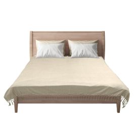 Plaid Urban DKD Home Decor Beige 260 x 240 cm (2 Unidades) Plaid Urban DKD Home Decor Beige 260 x 240 cm (2 Unidades)
