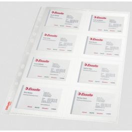 Esselte 78930 Bolsa 10 Fundas para Tarjetas de Visitas Multitaladro PVC Formato A4 110 Micras Precio: 12.50000059. SKU: B18NAGGF6X