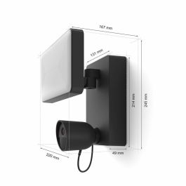 Cámara de vigilancia simulada Philips Hue Secure Flood Light