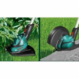 Bosch ART 24 Cortabordes Eléctrico 400W, 24cm Corte, Doble Hilo Automático 1.6mm, Mango Ajustable, Cabezal Inclinable 90°