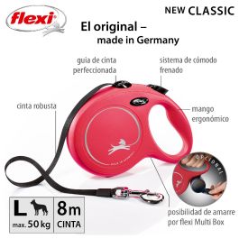 Flexi Correa New Classic L Cinta 8m Rojo Precio: 28.49999999. SKU: S6100049