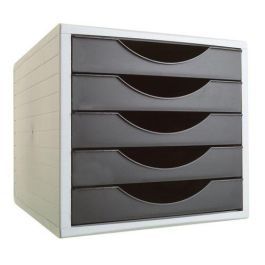 Archivo 2000 Módulo Archivotec 5 Cajones Válido Para Formato Din A4, Fólio Y Subcarpeta 340x270x260 mm Negro Precio: 23.50000048. SKU: S8401211