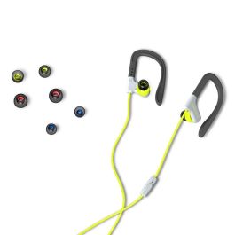 Energy Sistem Auriculares Deportivos Sport 1 - Resistencia al Sudor y Salpicaduras, Micrófono Integrado, Diseño Secure-Fit, Almohadillas Intercambiables
