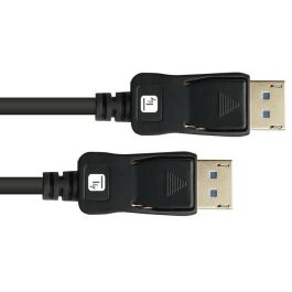 Techly Cable DisplayPort 2.1 Audio/Video Macho/Macho 1m Negro - Soporta 4K para Conexión PC y Monitor