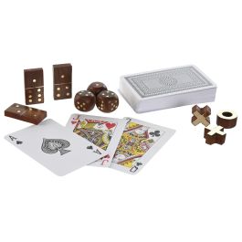 Juego Colonial DKD Home Decor Marron Dorado 12 x 7 x 16 cm Set de 5 (2 Unidades) Juego Colonial DKD Home Decor Marron Dorado 12 x 7 x 16 cm Set de 5 (2 Unidades)