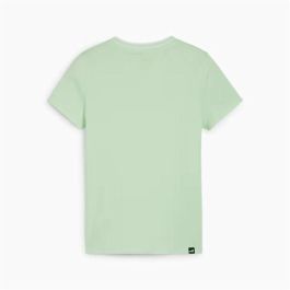 Camiseta de Manga Corta Infantil Puma Squad Verde limón