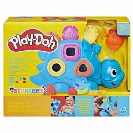 Play-Doh Dinosaurio Set de Juego Formas y Colores con 3 Cortadores, Ruedas, Rodillo y 6 Botes de Plastilina 340g Edad +2 años Play-Doh Dinosaurio Set de Juego Formas y Colores con 3 Cortadores, Ruedas, Rodillo y 6 Botes de Plastilina 340g Edad +2 años
