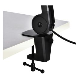 Cherry MA 6.0 uni Soporte de Escritorio para Micrófono con USB-HUB Integrado, Negro, Aluminio, USB