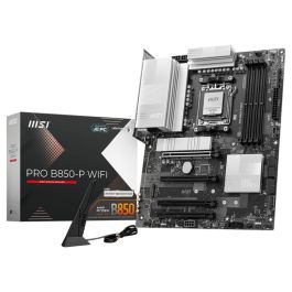 MSI Placa Base PRO B850-P WiFi, 911-7E56-008, AMD AM5 B850, 4 DDR5 256GB, Wi-Fi 7, ATX Precio: 198.98999945. SKU: B1639N8GBK
