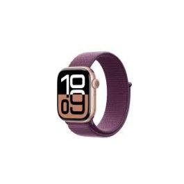 Apple Watch Series 10 46Mm Rose Gold Aluminium Case With Plum Sport Loop Gps+ Cellular MWY83QC/ Precio: 669.49999985. SKU: B1J28XGTHA