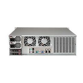 Super Micro CSE-836BA-R920B Chasis Servidor Estante 3U Negro ATX EATX 16 Bahías 3.5" Fuente 920W