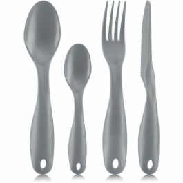 Bodum BOD0699965609337 Fiambrera Compartimentada con Cubiertos - Gris