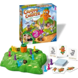 Ravensburger Juegos de mesa Croque-Carrotte La loca carrera de los conejos 4 años