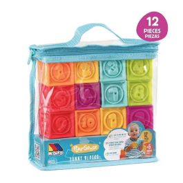 Bolsa cubos sensoriales 12 piezas Bolsa cubos sensoriales 12 piezas