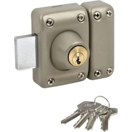 Yale YV25DE-40 Cerradura de cilindro doble, 5 pines, diámetro 23 mm, longitud 40 mm, 4 llaves, beige Precio: 53.69000021. SKU: B1JXPQR7V7