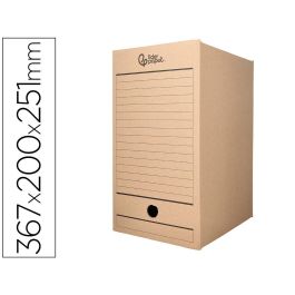 Caja Archivo Definitivo Liderpapel Folio Doble Ancho Carton Reciclado 400 gr-M2 Lomo 200 mm Kraft 367x200x251 mm Precio: 2.0448996854. SKU: B15JN6TGFM