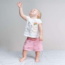 Cerdá Conjunto 2 Piezas Looney Tunes Piolín Bebé Rosa Talla 9-12 Meses