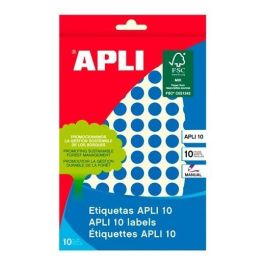 Apli Etiquetas Adhesivas Circulares Ø10 mm Escritura Manual 126 X 8H Apli 10 Azul Precio: 1.49999949. SKU: B134WXGATE