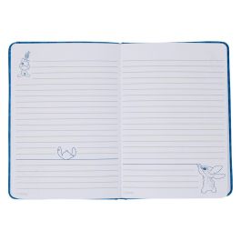 Loungefly Cuaderno Disney Stitch Holiday Recargable Piel Sintética 12,7x17,7cm