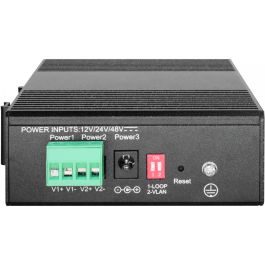 LevelOne IGS-2106 Switch Gestionado L2 Gigabit Ethernet 4xRJ45 2xSFP Full Duplex Industrial Negro IP30