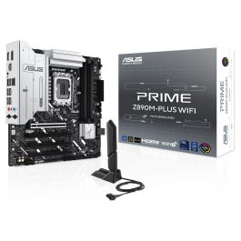 ASUS Z890M-Plus Wifi Placa Base para PC, Intel LGA 1851, DDR5, Wi-Fi 7 (802.11be), Factor de Forma micro ATX Precio: 249.49999987. SKU: B1B7426X5Q