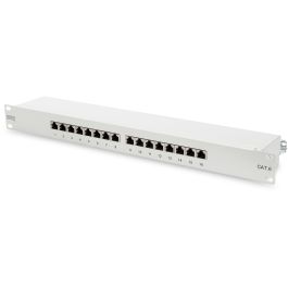 Digitus Patchpanel 16 Puertos CAT6 RJ-45 para Montaje en Rack 1U, Acero Galvanizado, Clase E, Color Gris Precio: 67.88999998. SKU: B14NYZZEPA