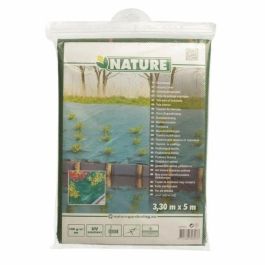 Nature Malla Antihierbas de Alta Densidad para Jardín y Paisaje 3,3x5m Verde HDPE 90g/m² Tratado UV, permeable al agua y la luz Nature Malla Antihierbas de Alta Densidad para Jardín y Paisaje 3,3x5m Verde HDPE 90g/m² Tratado UV, permeable al agua y la luz