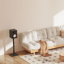 Aisens Soporte de Suelo para Altavoces SPK11U-433, Universal, Carga Máxima 25kg, Acero y Vidrio