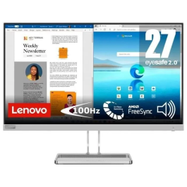 Lenovo Pantalla de PC 67ABKAC4EU 27 Pulgadas FHD 100 Hz Panel IPS 4 ms Precio: 136.94999978. SKU: B192HWP5WQ