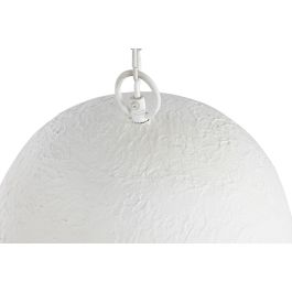 DKD Home Decor Lámpara de Techo Blanca y Dorada, Metal, 58 x 85 x 58 cm