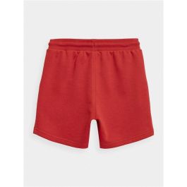 Pantalón corto 4F M049 Rojo Infantil Hombre 5-6 Años