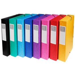 Carpeta De Proyectos Exacompta Exabox Cartulina Lustrada Nature Future A4+ Gomas 6 Cm Surtido (8 Col.) 8 unidades Precio: 50.49999977. SKU: B1FF7RWR4R