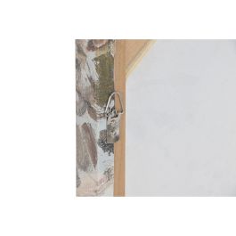 DKD Home Decor Cuadro Decorativo Cottage Lienzo MDF Blanco y Verde, 90 x 60 x 3.5 cm (2 Unidades)