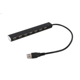 Hub USB GEMBIRD UHB-U2P7-04 Negro Hub USB GEMBIRD UHB-U2P7-04 Negro