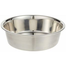 Comedero para Mascotas Trixie Acero Inoxidable 1,7 L Plateado