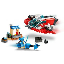LEGO 75384 The Crimson Firehawk Star Wars Nave Espacial Set Iniciación +4 Años con Minifiguras Nash Durango, Nubs y RJ-83
