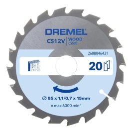 Dremel Hoja de sierra circular CS500 DREMEL Blueprint Precio: 32.49999984. SKU: B1GXJQ722D