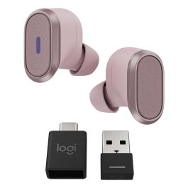 Logitech Zone True Wireless Auriculares Inalámbricos con Cancelación de Ruido Activo y Micrófono, Color Rosa, para Oficina y Llamadas Precio: 98.59000019. SKU: B146G3P4AV