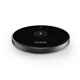 Yealink VCM36-W Micrófono Inalámbrico para Videoconferencia, Captación 360° 6m, Matriz 3 Micrófonos, Supresión Ruido, Incluye Base de Carga