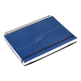 Agenda Espiral Liderpapel Olbia A5 2025 Dia Pagina Color Azul Papel 60 gr